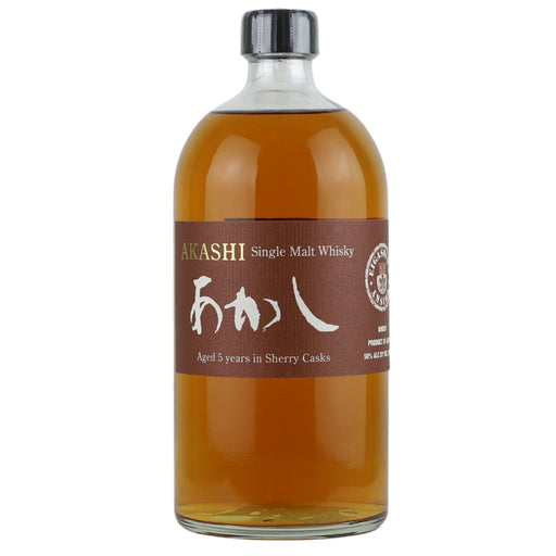 Akashi Single Malt 5 Year Sherry Oak Matured Whisky
