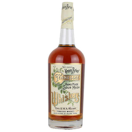 Nelson's Green Brier Tennessee Whiskey 91 Proof