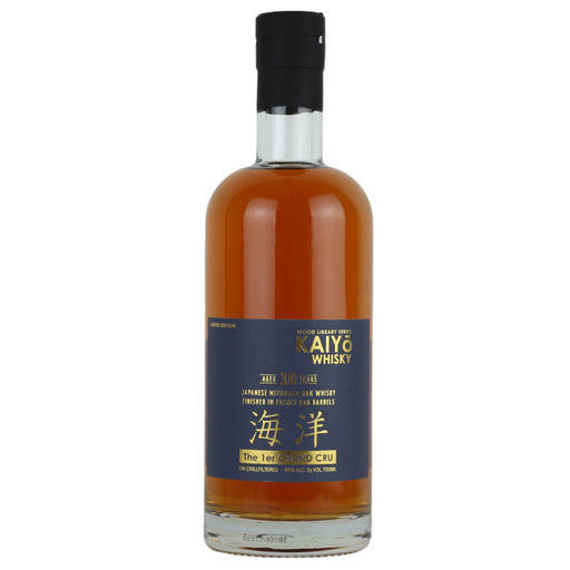 Kaiyo Grand Cru 10 Year Mizunara & French Oak Aged Whisky