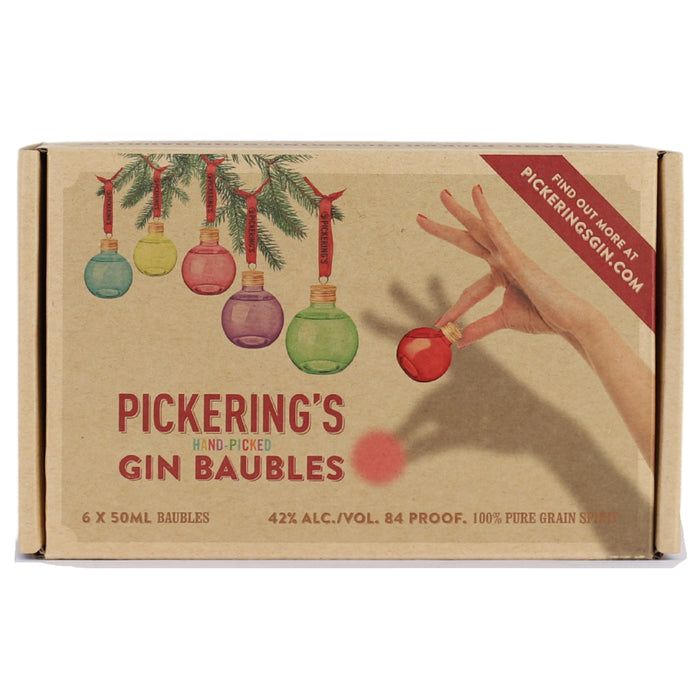 Pickering's Gin Baubles 6pk