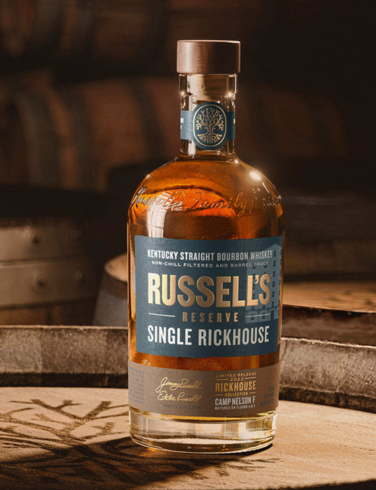 Russell's Reserve Single Rickhouse Camp Nelson F Bourbon