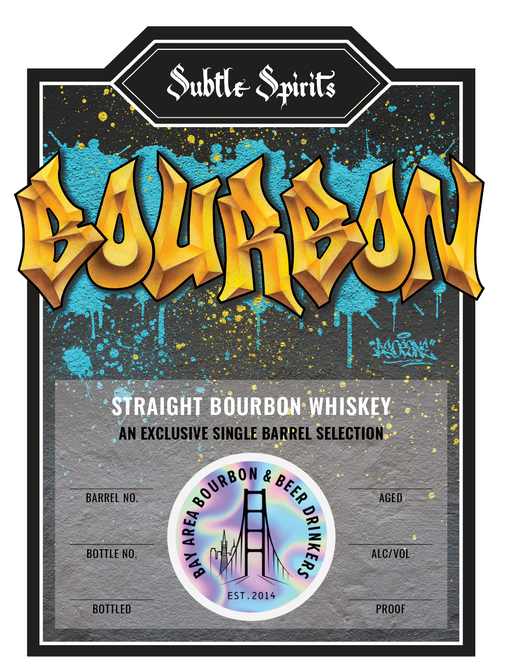 Subtle Spirits Bourbon Barrel #21 - Bay Area Bourbon & Beer Drinkers
